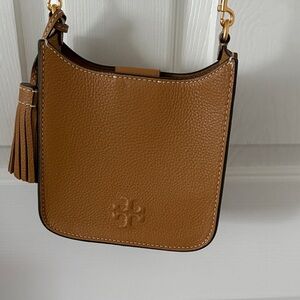 Tory Burch Tan Leather Crossbody Bag